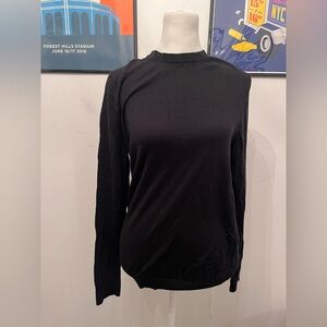 Reiss 100% Merino Wool Sweater Black Medium